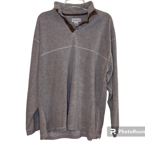 Norm Thompson - Light Brown Men’s Comfy Pullover. Size Large - Picture 1 of 6